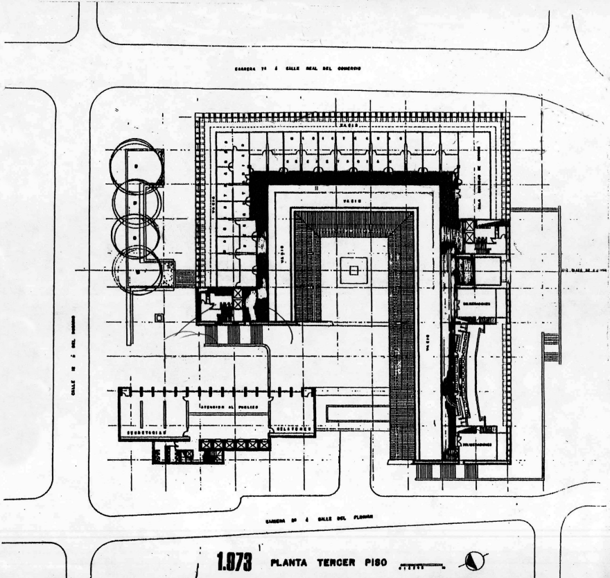Plano Palacio de Justicia